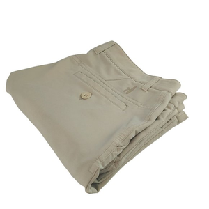 Johnnie-O Mulligan Mens 33 Stone Flat Front Chino Bermuda‎ 9" Golf Shorts